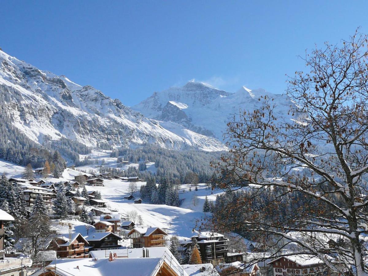 Apartment Goldenhorn Apt-F By Interhome Wengen Dış mekan fotoğraf