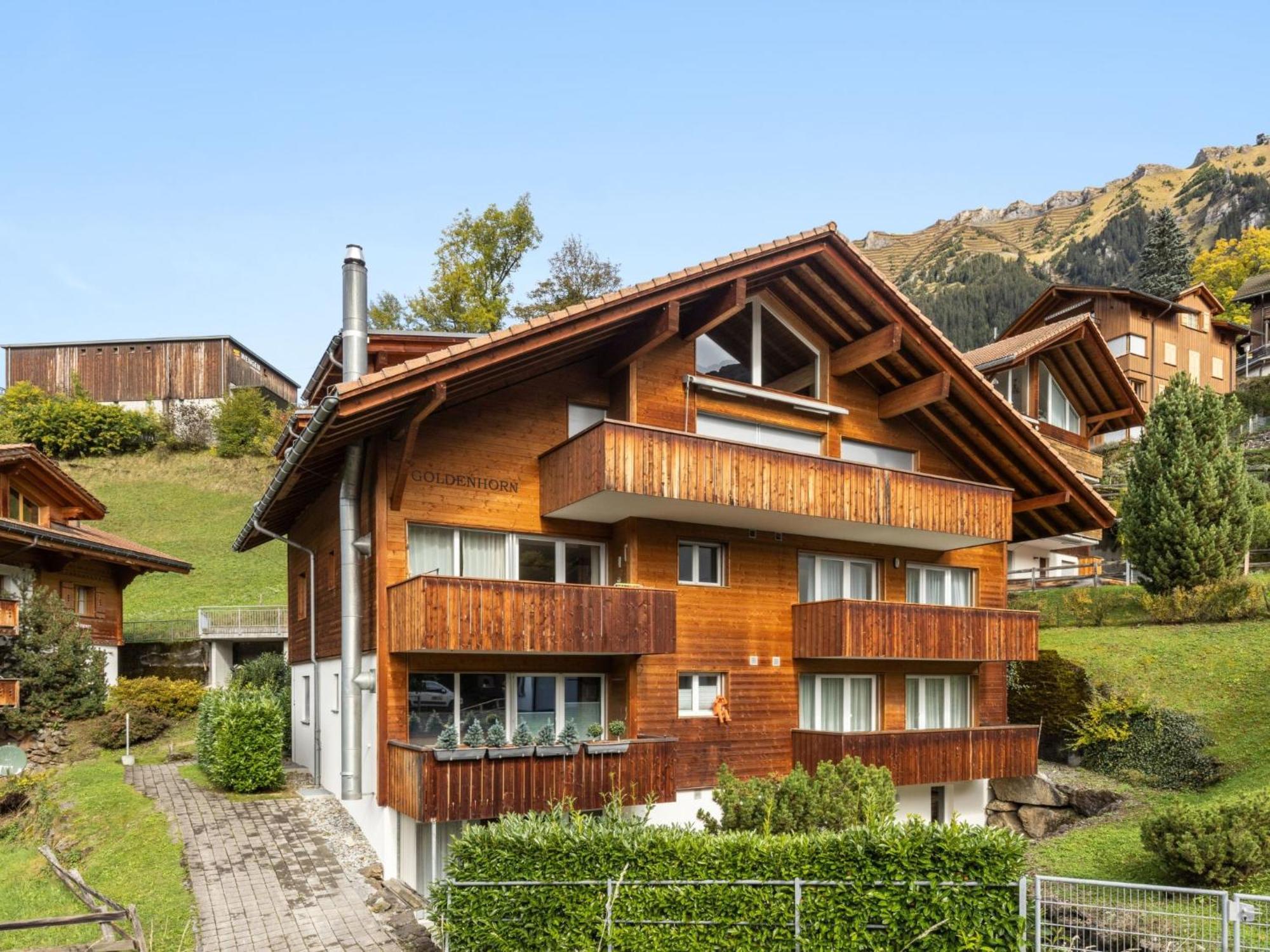 Apartment Goldenhorn Apt-F By Interhome Wengen Dış mekan fotoğraf